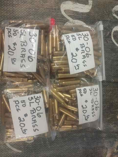 30-06 SL brass