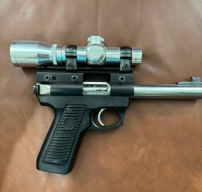 Ruger 2245 BBL Stainless with Simmons Scope