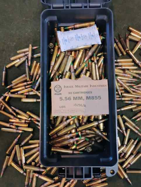 5.56 62 Grain M855 Green Tips IMI