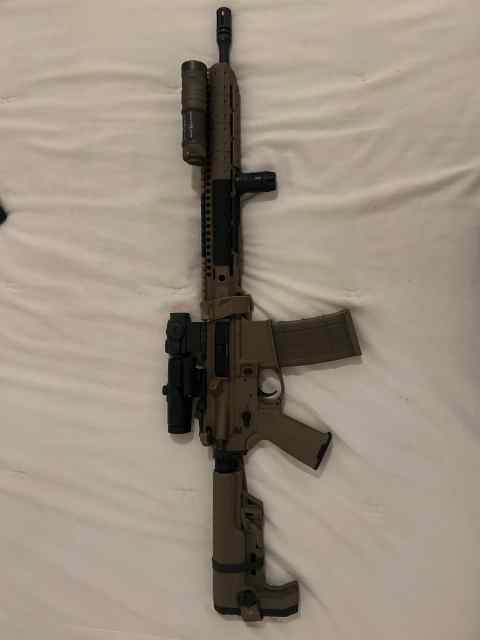 16” Midwest Industries MI-15 AR15 FDE Trade/Sell