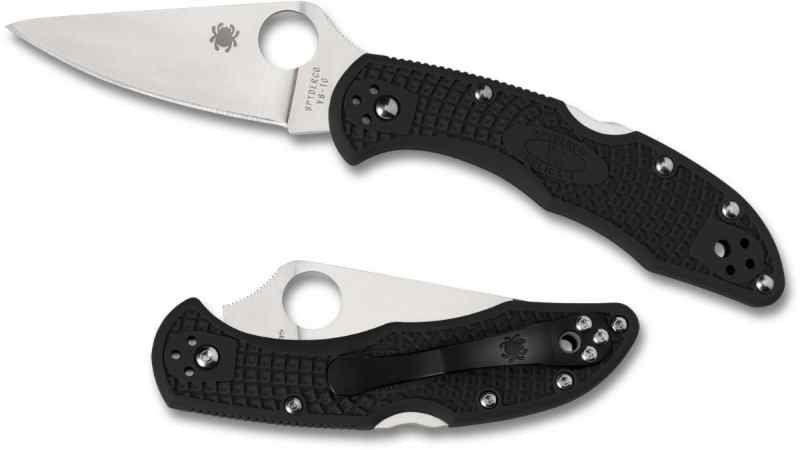 SPYDERCO DELICA 4 KNIFE 2.88″ VG10 FLAT-GROUND SAT