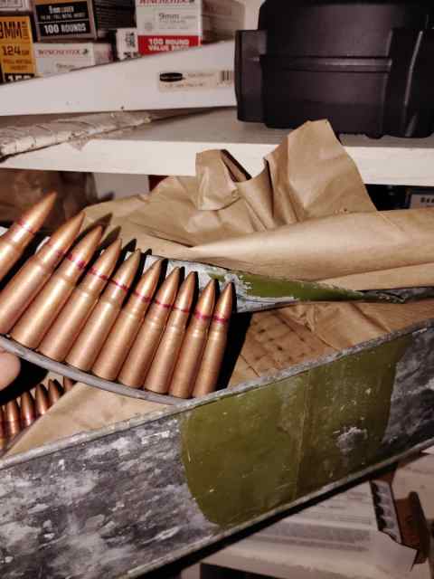 7.62x39 Norinco ammo. Pre ban