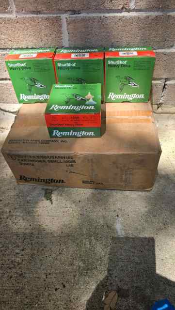 350 Rounds Remington 12 gauge shureshot dove load 