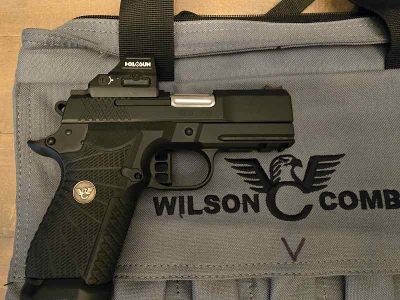 Wilson Combat EDC X9,  New Holosun, LNIB, FSFT 