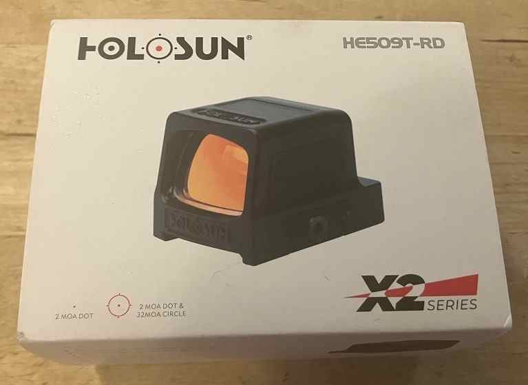 Holosun HE509T-RD X2 Reflex Optical Red Dot Sight 