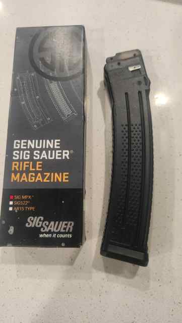 $$ WTS/WTT SIG MPX MAGAZINE Trade for 5.56 amm0