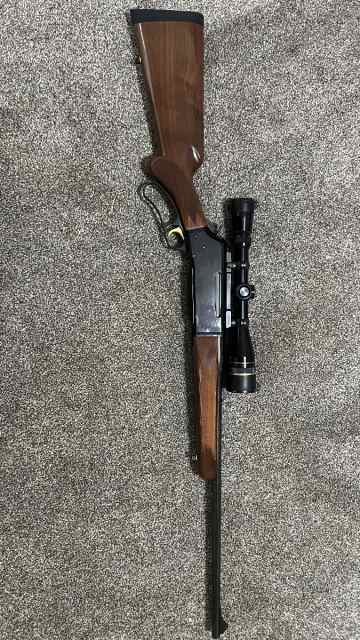 Browning BLR .270 with  scope. 