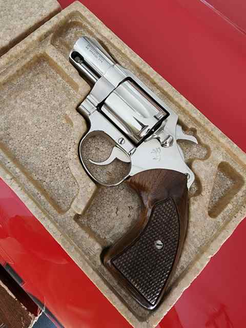Colt Detective Special Nickel 1975 NIB Stunning