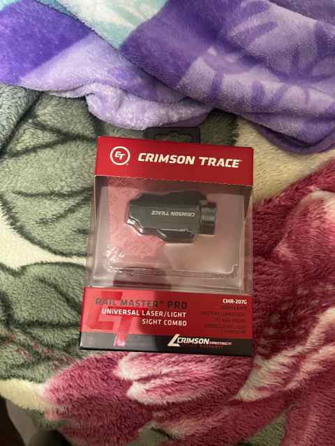 Wtt Crimson Trace 207g Green laser light combo