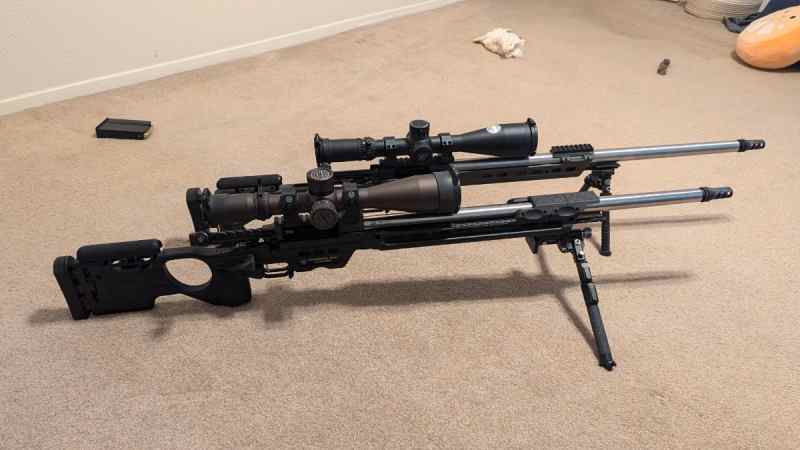 Long Range Precision Rifles 6.5 PRC and 6 Creed