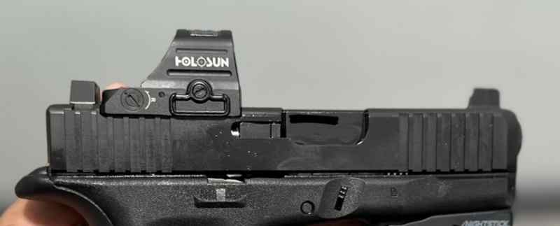 Glock 26 rmr cut slide 