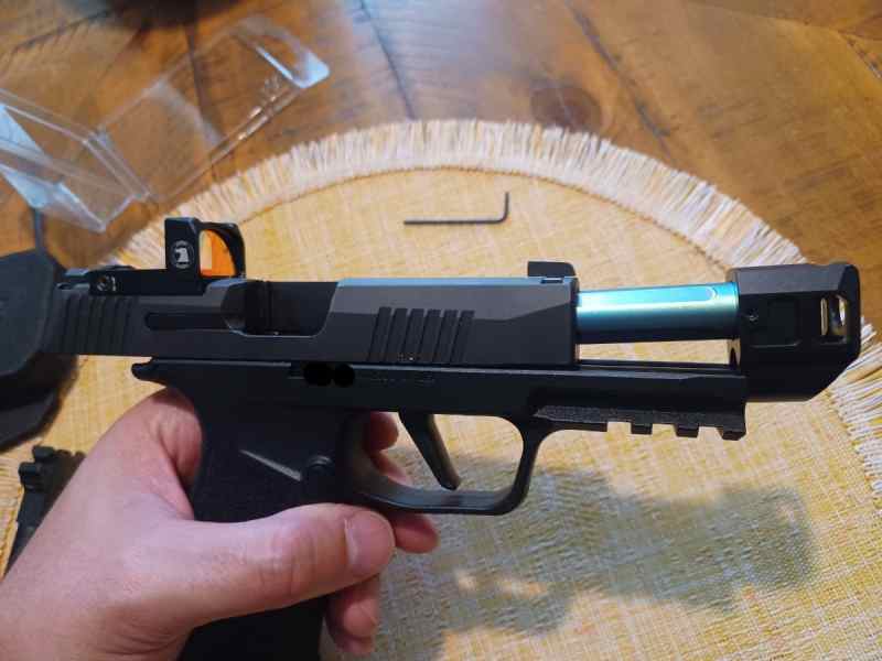 True Precision Threaded Barrel, p365xl  9mm