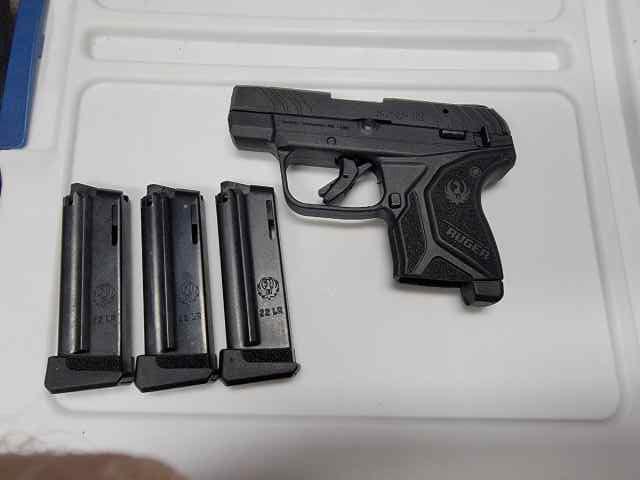 Ruger LCP II .22 LR Pistol with 3 ruger mags