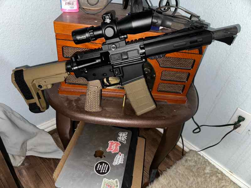 300 blackout 7.5” barrel 