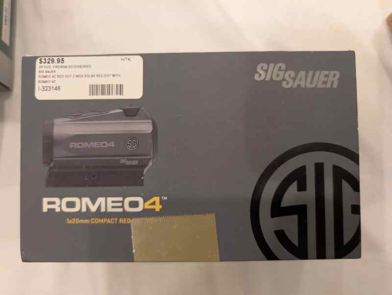 Sig Sauer Romeo 4 and Vortex VMX-3T