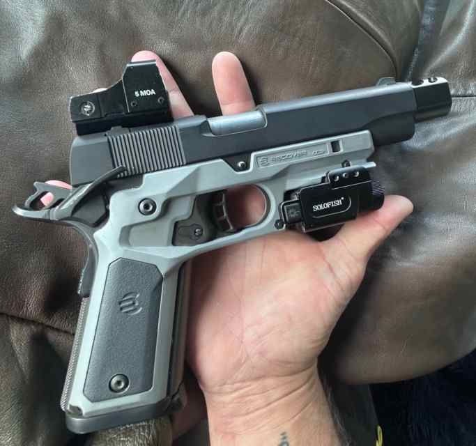 Modified RIA 1911 45 cap with extras