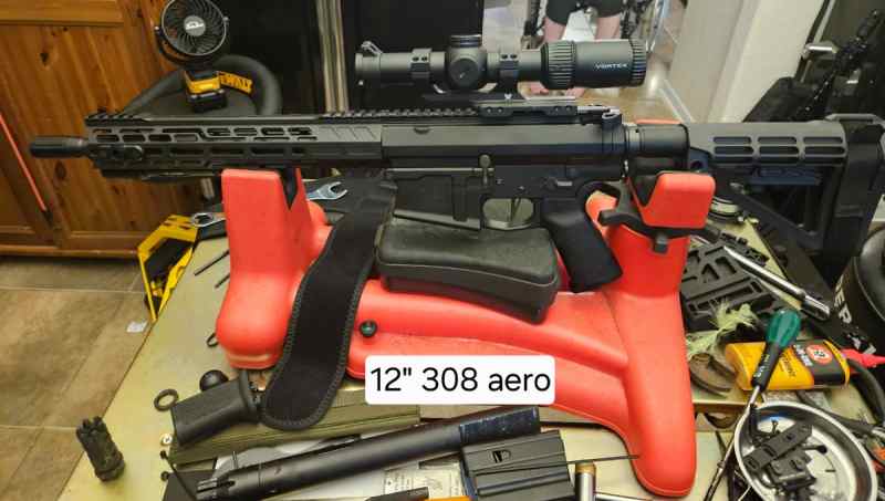 12.5&quot; 308 ar pistol/w vortex