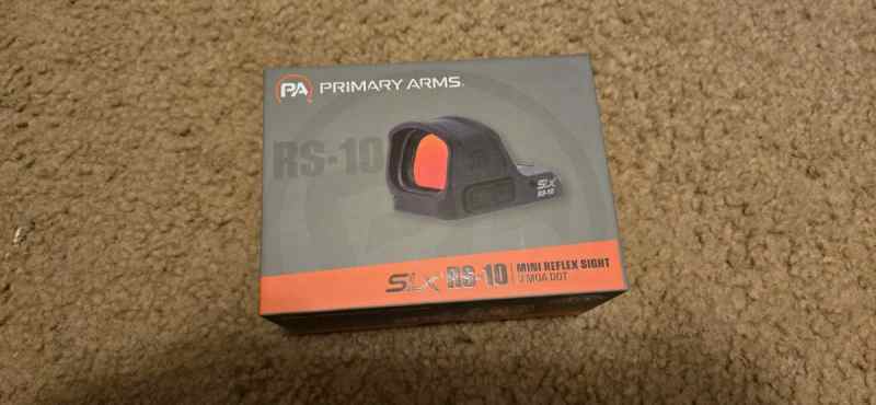 Primary Arms RS-10 red dot