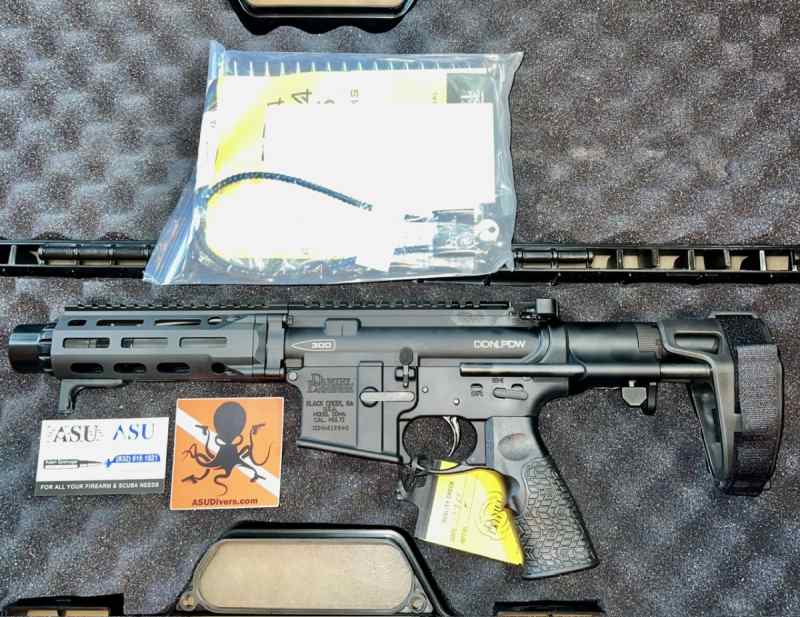 Daniel Defense DDM4 PDW 300black PISTOL - Conroe 