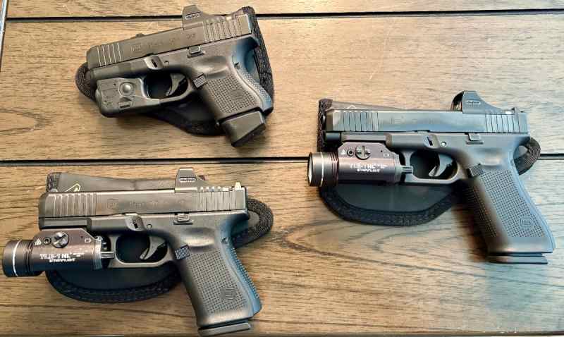 3 Gen 5 MOS Glocks