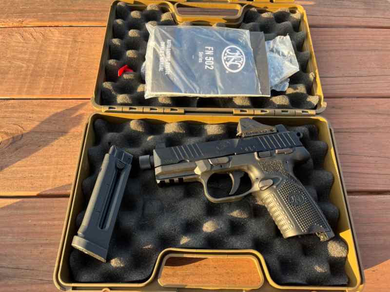 FN 502 Tactical .22lr package 