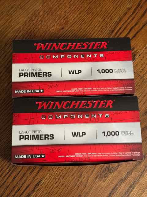 Winchester Large Pistol Primers