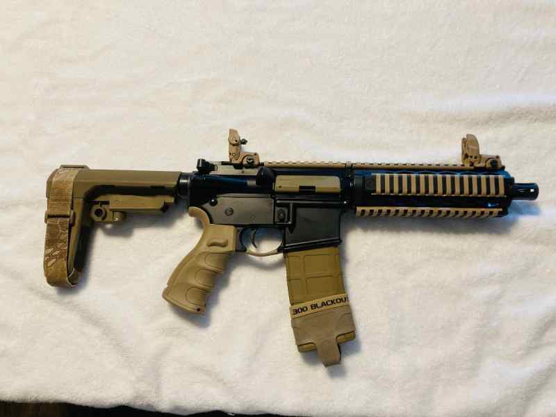 7.5&quot; .300 Blackout AR-15