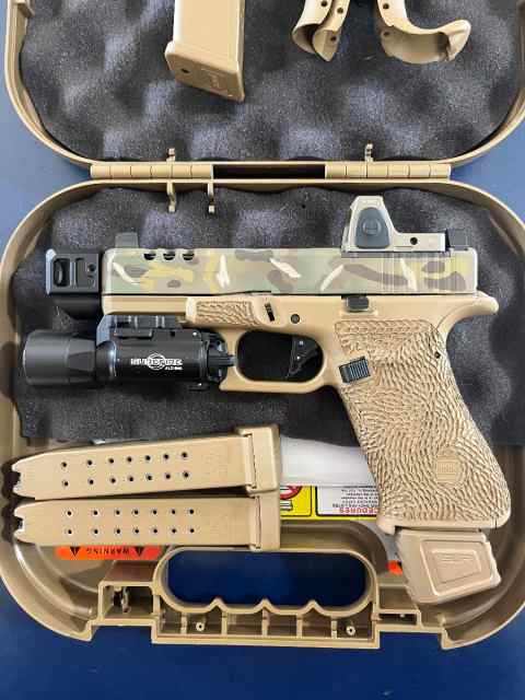 Glock 19x Tac Mos threaded 
