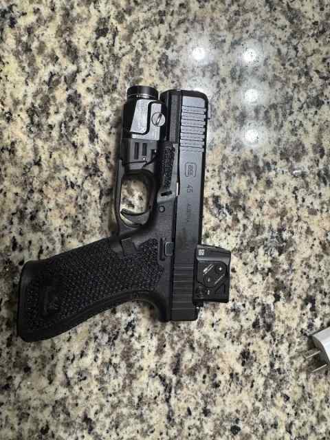 Glock 45 Aimpoint COA Stippled ISO Gen 5 34 set up