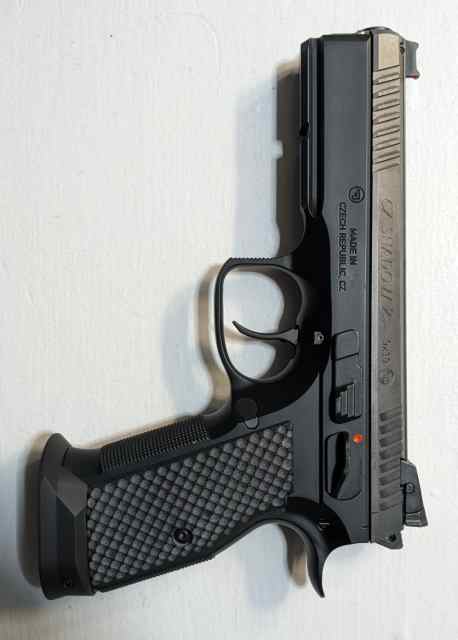 CZ 75 Shadow 2 w/ LOK grips, Cajun GW short reset