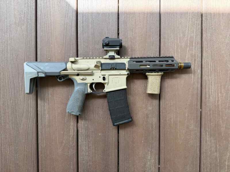 Q Sugar weasel factory SBR / w shorty stock. 