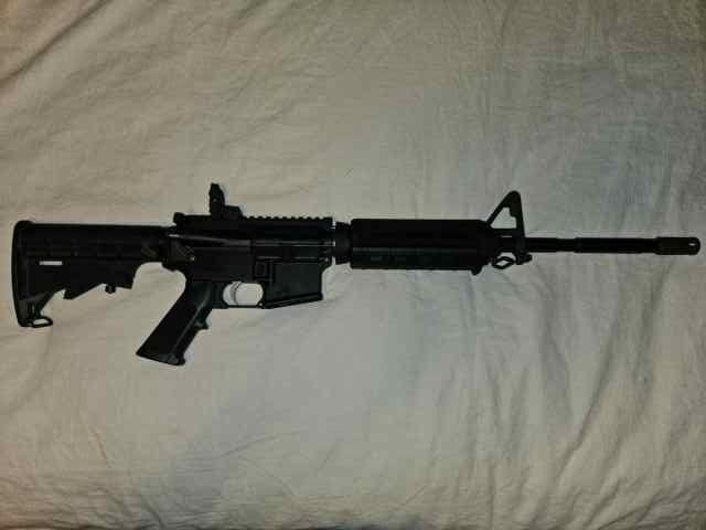 Ar-15 areo lower, palmetto upper in 5.56