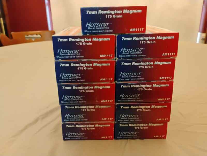 7mm Remington Magnum 175gr PSP ( Bulk )