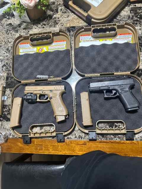 Glock 19x and 19 gen 5