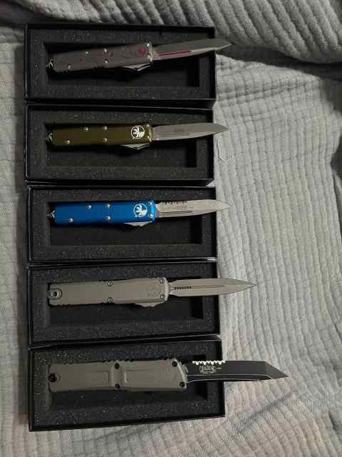 Brand New Microtech OTF knives 