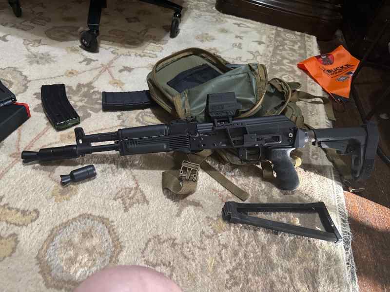 PSA AK-104 PSA Ak pistol with HoloSun 512