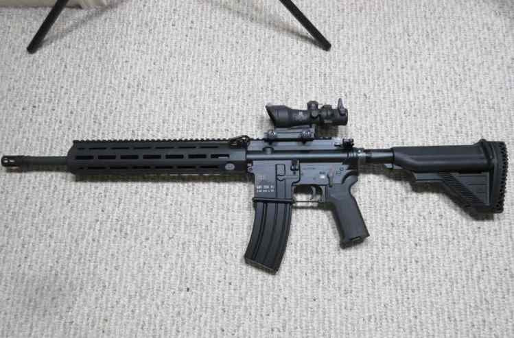 HK MR556 A1 5.56/.223 16" barrel 3-30rd mags