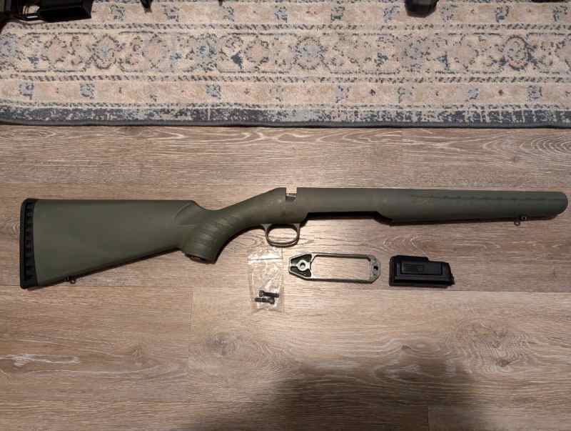 Ruger American Predator OD Green Stock 308