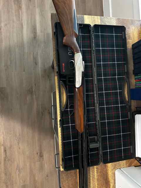 Benelli 828U Nickel 12ga (Model 10704) – Brand New
