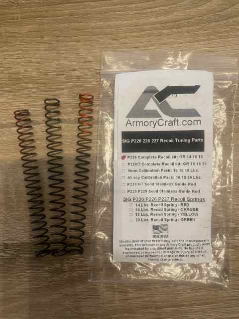 Recoil Spring Kit for Sig P 220, 2226, 227