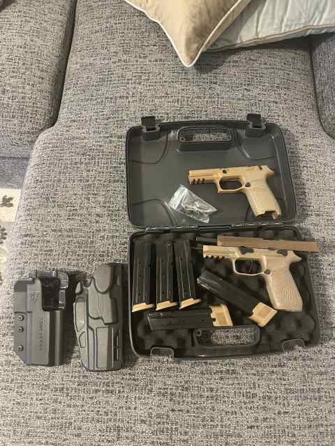 M17-P320 upgrade + 5 mags and Safariland Holster