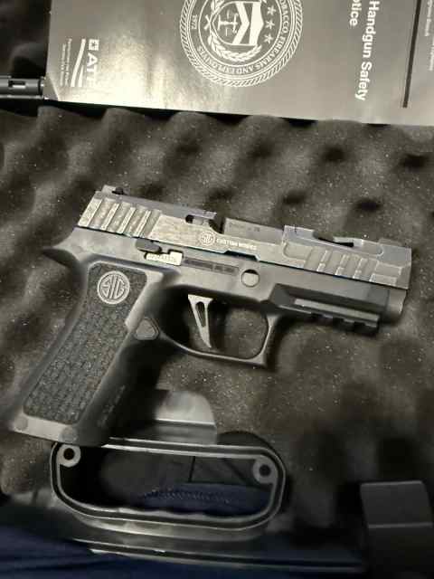 Sig p320 spectre X comp custom shop
