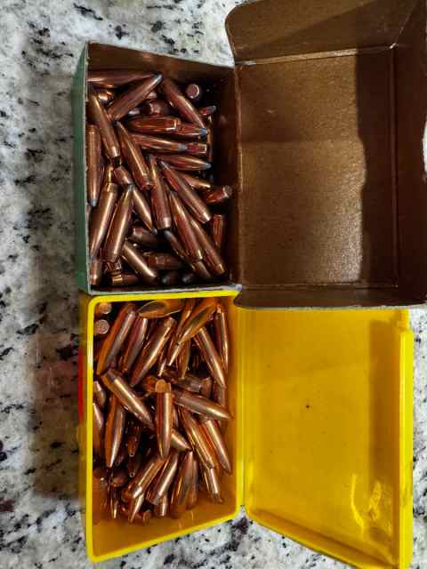 7mm boat tail 145gr (full) and 160gr (almost full)