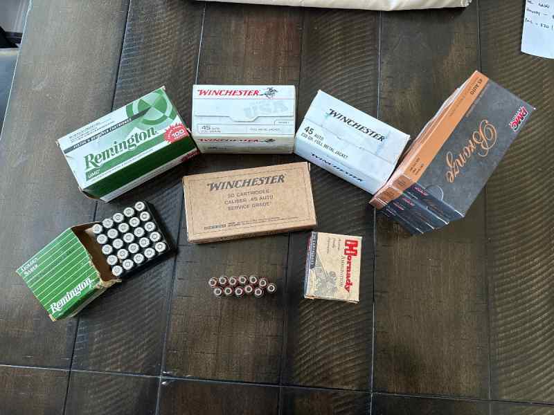 .45 auto Ammo for sale or trade