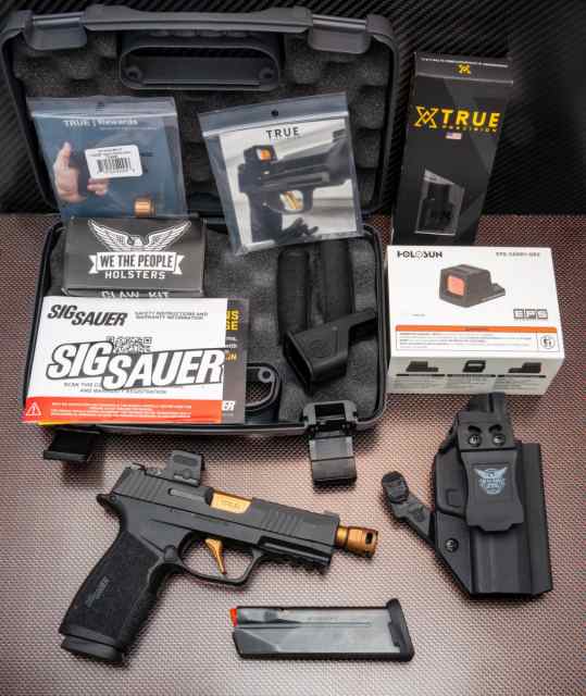 Sig Sauer P365 X Macro Optic, Comp, Trigger Etc