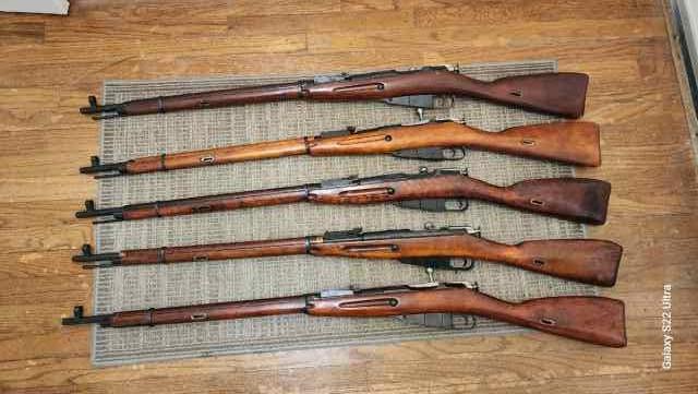5 Mosins