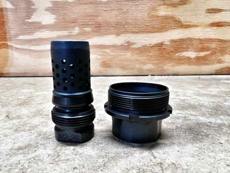 Dead Air Xeno Mount/Muzzle Brake 1/2x28