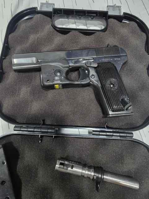 Romanian TTC Tokarev 7.62/9mm with extras