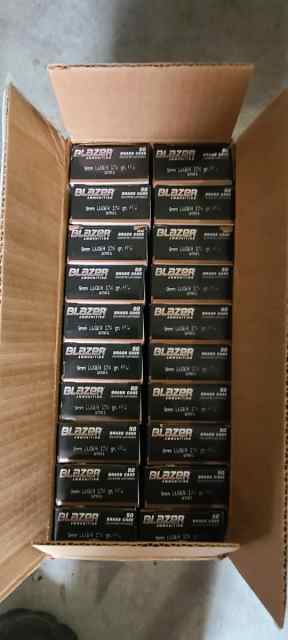 CCI 9mm Ammo  2,100 rounds  $450