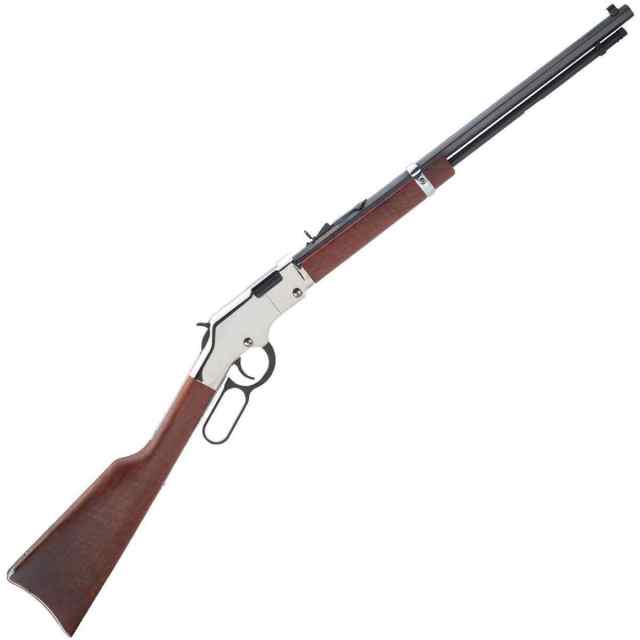 Henry Goldenboy golden boy SILVER octagonal 22lr 